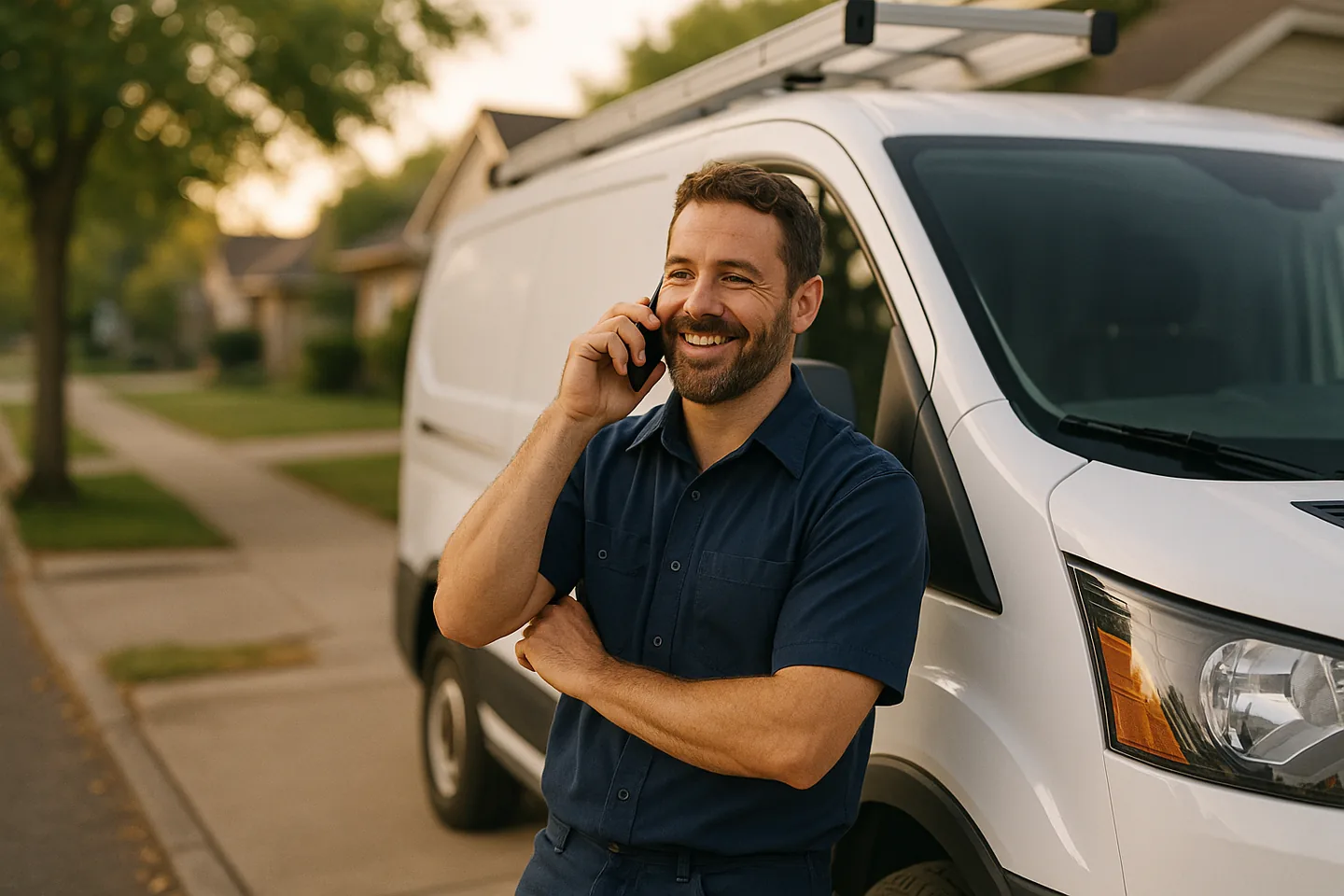 Friendly tradesman available for a phone call